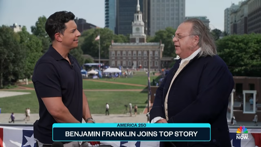 tom llamas nbc ben franklin yt QfAdKM2MUxY
